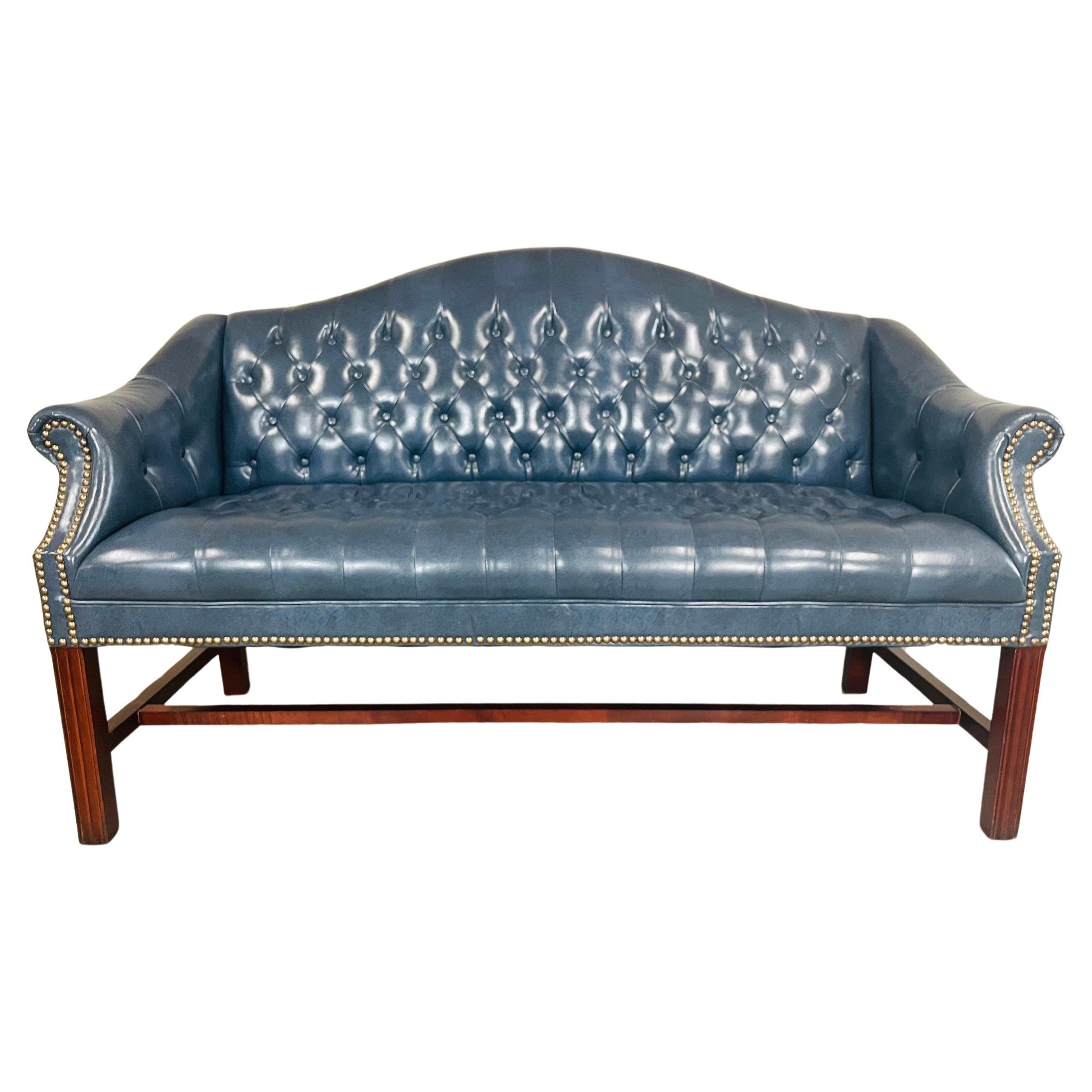 Kittinger Camel Back Sofa At 1Stdibs | Camel Back Sofas, Kittinger Sofa ... inside Environmental Benefits of Vegan Leather vs Traditional Materials in Furniture