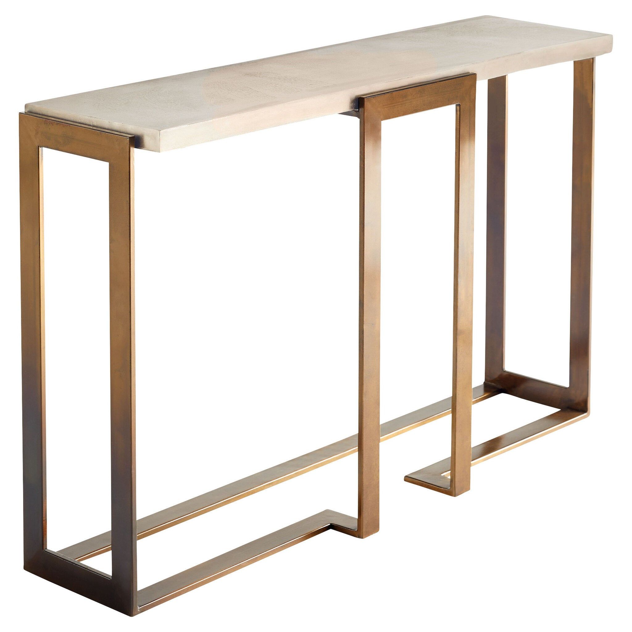 Lacerta Console Table | Bronze - Cyan Design in Convale Console Table Bronze