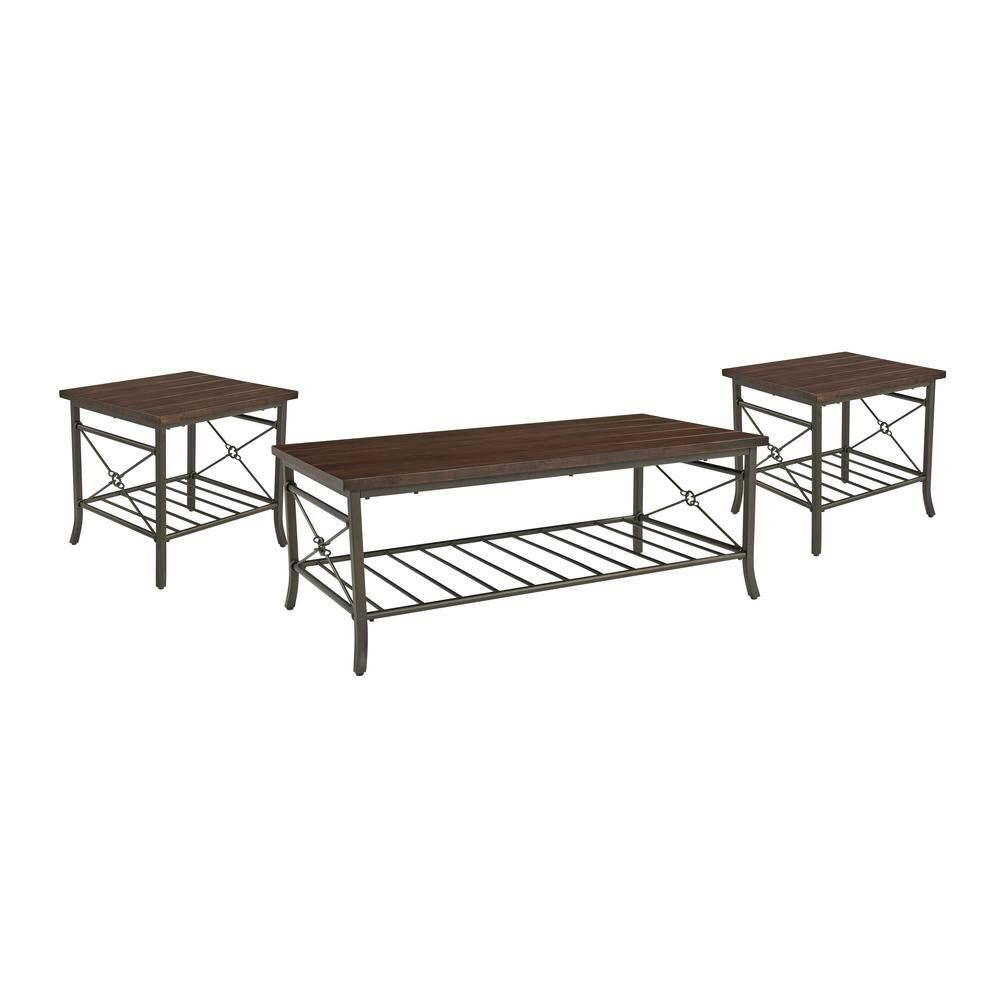 Lane Home Furnishings Harrison 24 In. Brown 18 In. Rectangle Wood ... throughout Exploring the Design Elements of Brown Plank Style Tables