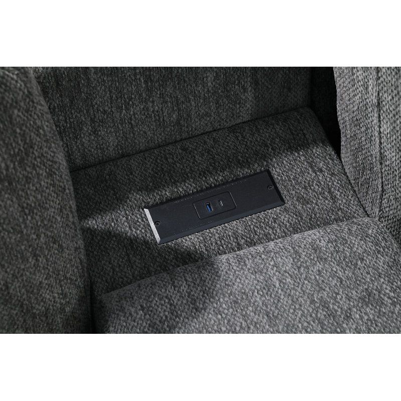 Latitude Run® Oversized Living Room Chenille Corner Sectional, 8 Seater ... with regard to Kipling Ii 94"W Chenille Sleeper Sectional Storage Cupholder Usb, Dark Gray