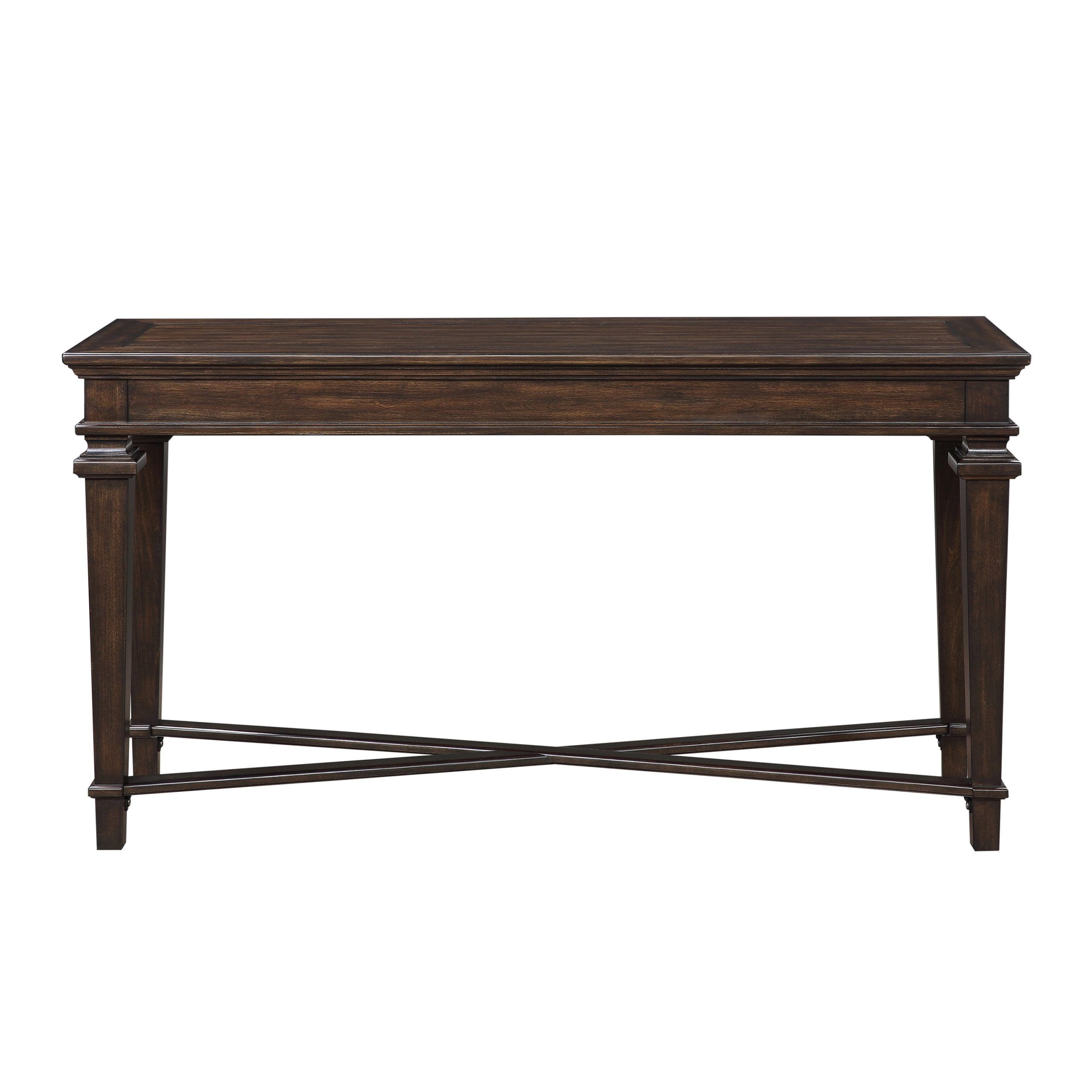 Lexicon Tobias 56&amp;quot; Traditional Wooden Console Table In Espresso ... in The Enduring Charm of the Lexicon Tobias Console Table Espresso Wood