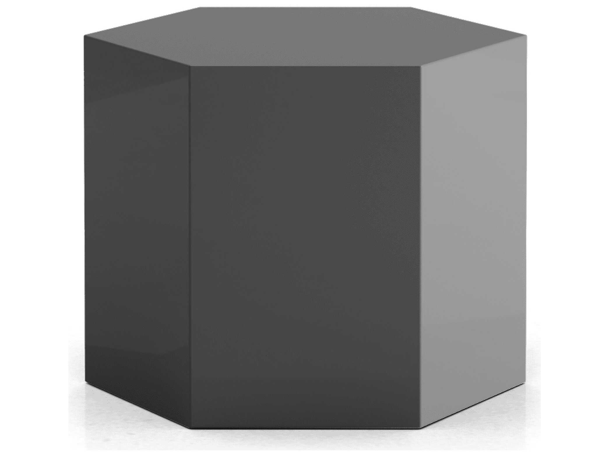 Luxcor Modluxe Hawes Occasional Table Glossy Dark Gull Gray / 14 In ... with Understanding the Versatility of Glossy Dark Gull Gray in Interior Spaces