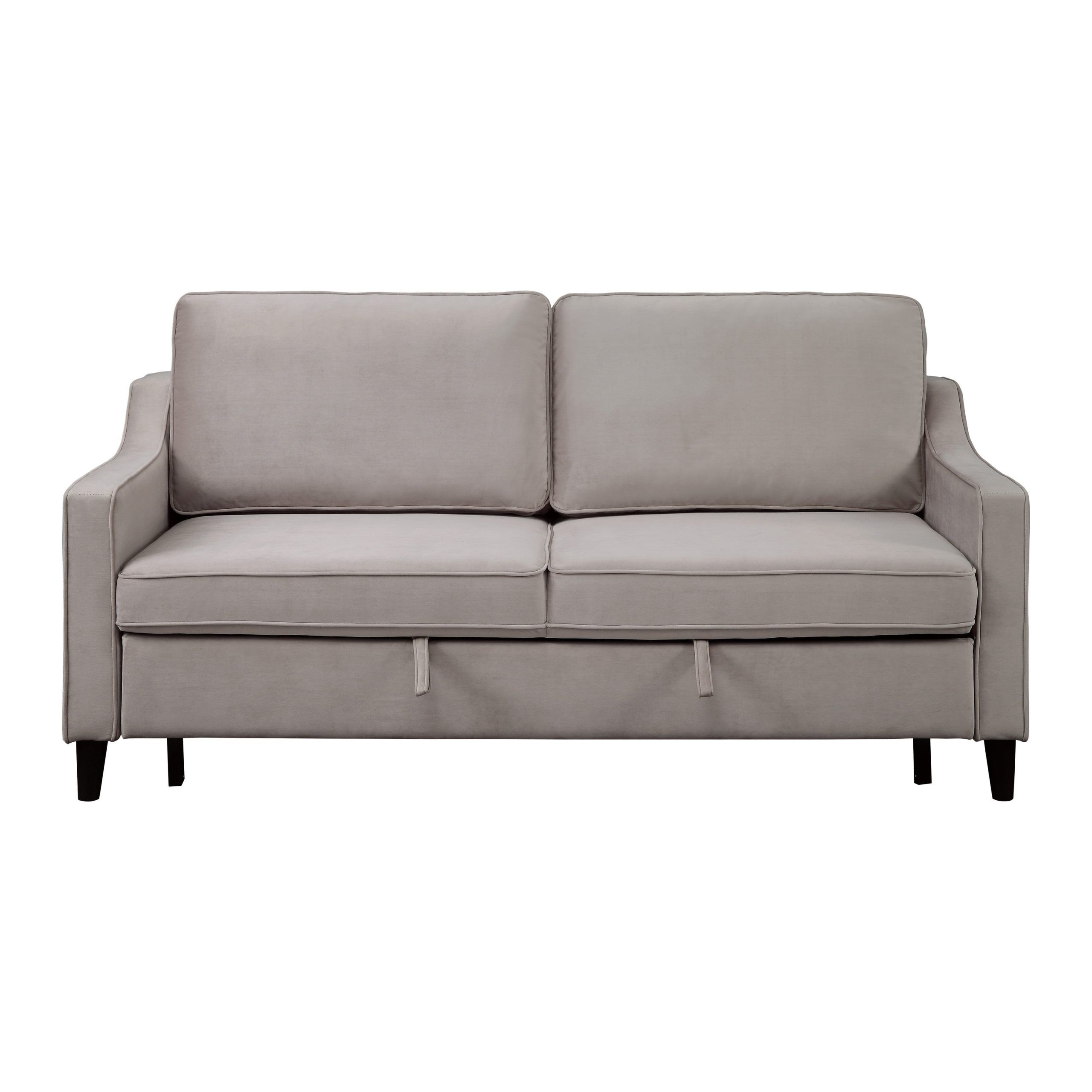 Magik 71.5''Modern Convertible Studio Sofa With Pull-Out Bed Seatback ... with Dickinson Convertible Studio Sofa With Pull-Out Bed, Cobblestone