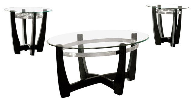Matinee Occasional Tables, 3-Piece Set - Transitional - Coffee Table ... regarding The Complete Guide to Styling Your Home with a 3-Piece Occasional Table Set