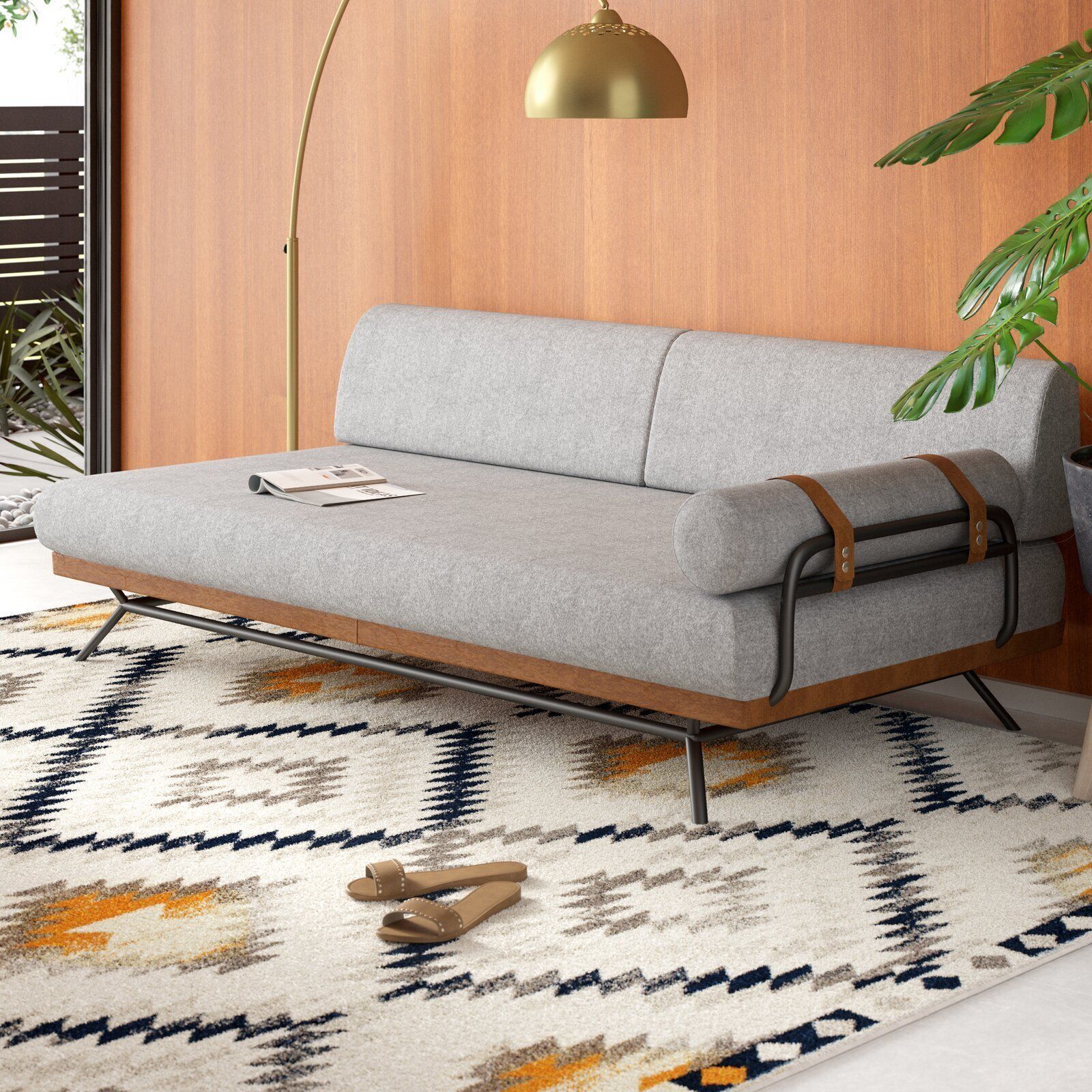Mid Century Modern Style Sleeper Sofa | Cabinets Matttroy for Creating the Perfect Custom Sleeper Sofa for Your Living Space