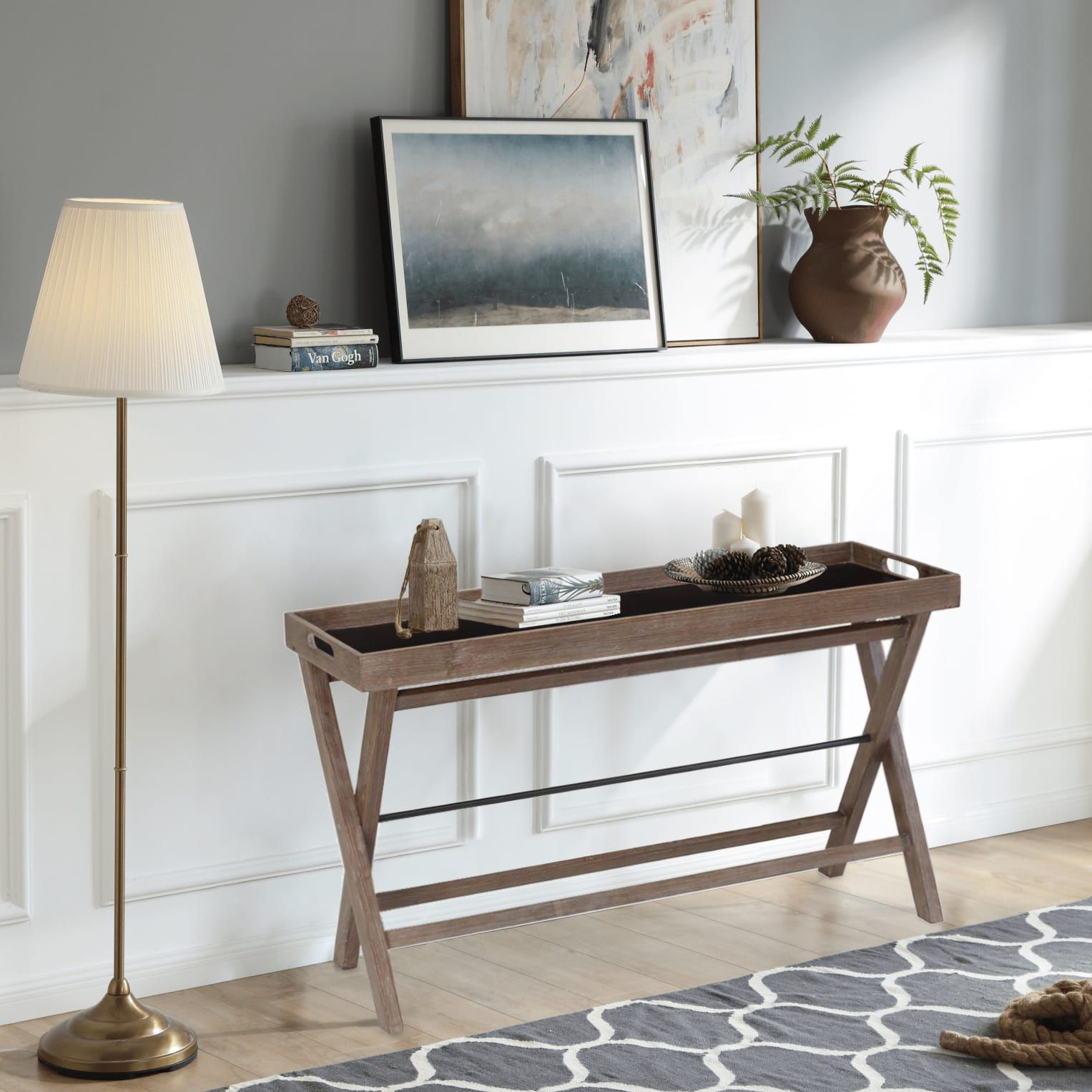Nathaniel Console Table | Boraam Industries in Nathaniel Console Table A Look at Craftsmanship and Design
