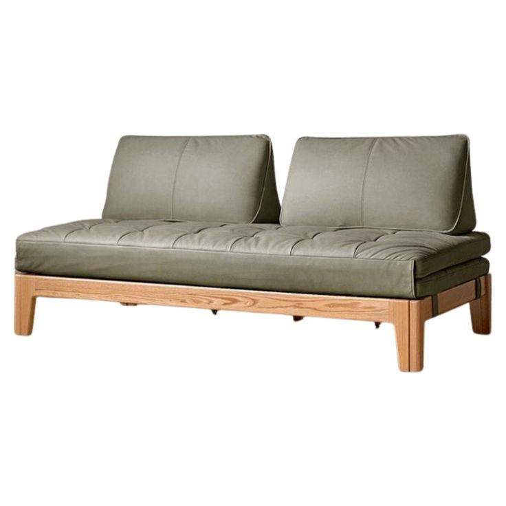 Oak Solid Wood Sleeper Sofa, 62.2X39.8 Inch - 78X34.3 Inch Beige ... in Oak Solid Wood Sleeper Sofa, Walnut Color 62.2X39.8 Inch - 78X34.3 Inch London Grey