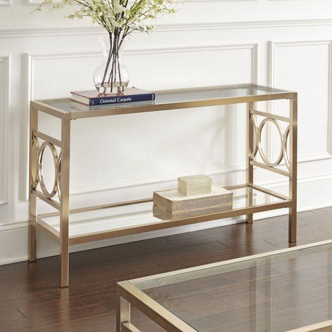 Olympia Sofa Table By Steve Silver Furniture | Furniturepick with regard to Bringing Natural Elegance Home The Olympia Sofa Table Explained