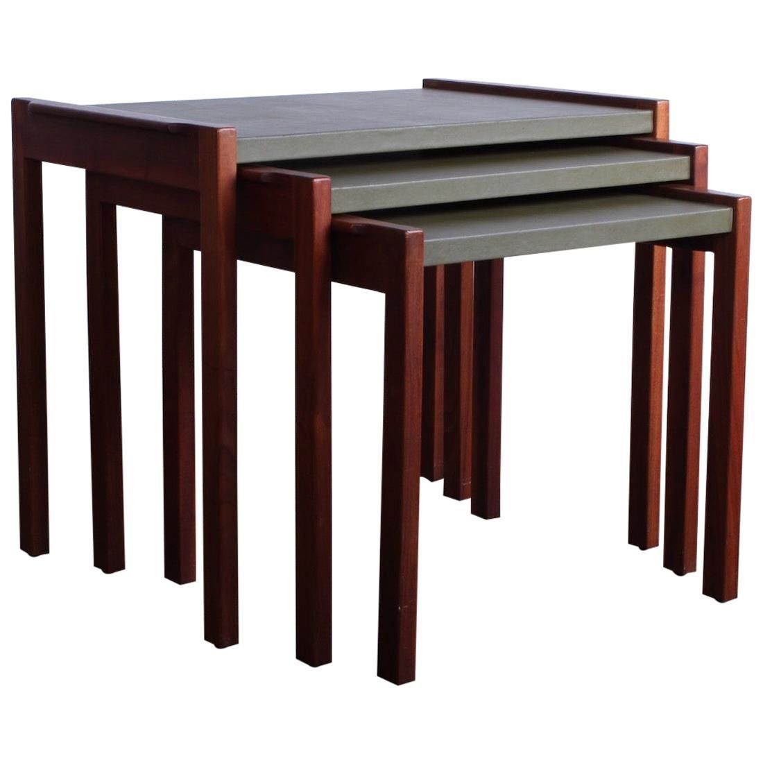 Original Marcel Breuer B9 Nesting Tables At 1Stdibs for Primera Nesting Table, Medium