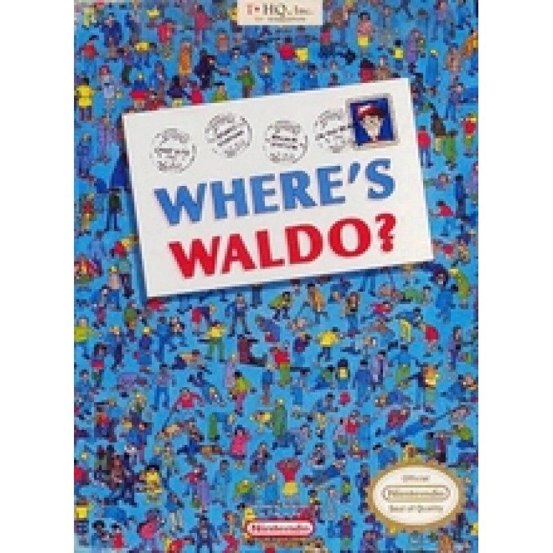 Original Nintendo Where's Waldo Pre-Played - Nes for Waldo Console