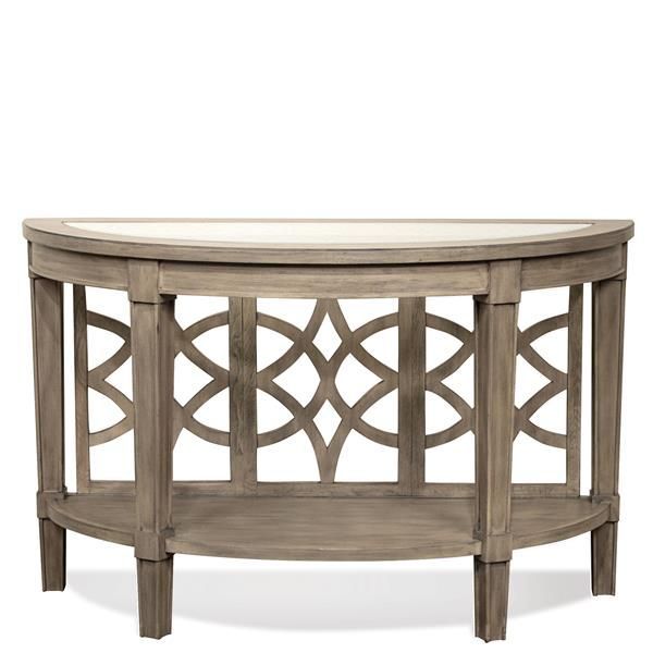 Parkdale Demilune Sofa Table | Riverside Furniture | Furniture, Hudson ... for Demilune Sofa Table