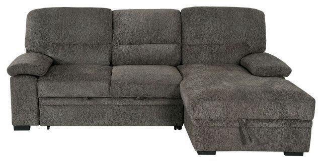 Parkview Sleeper Sectional With Storage - Transitional - Sectional ... pertaining to Parkview Sleeper Sectional With Storage