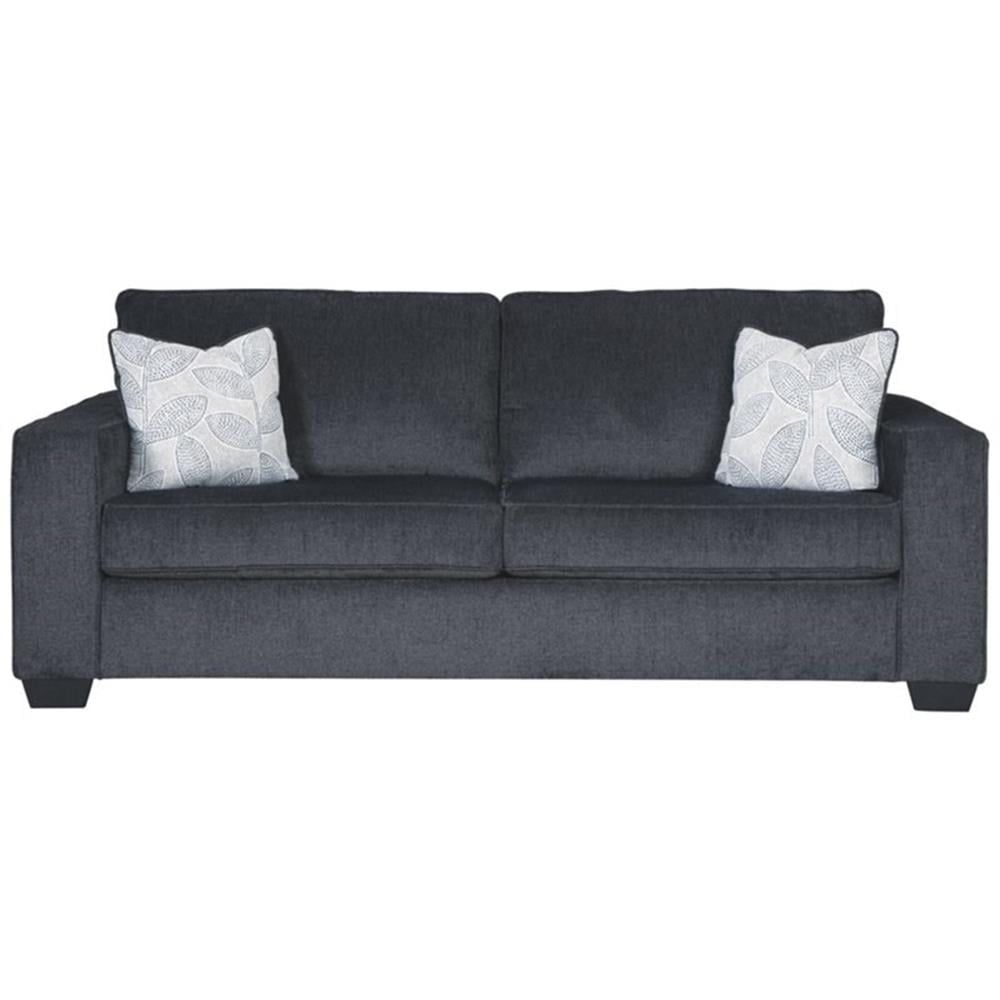 Pemberly Row Modern / Contemporary Queen Sleeper Sofa In Slate Finish ... within Beyond the Sofa Understanding the Versatility of the Pemberly Row Pink Sleeper