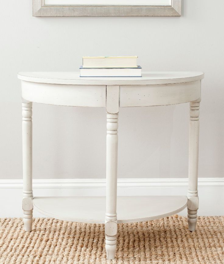 Randell Console In White - Safavieh Amh6609C with regard to Exploring the Features and Capabilities of the Randell Console Amh6609B