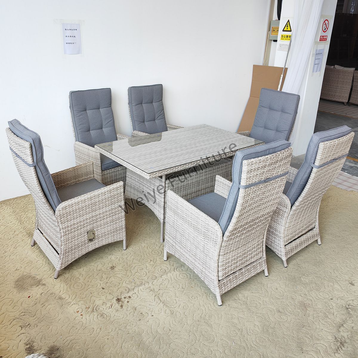 Rattan Outdoor Dining Sets, Rattan Garden Dining Sets, Rattan 6 Seater ... throughout Grace Coral Outdoor 6 Seater Dining Set With Dining Bench, Natural/Silver
