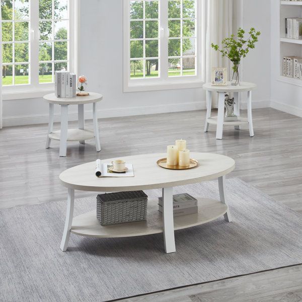 Red Barrel Studio® Tamaika Anze 3 Piece Coffee Table Set &amp;amp; Reviews ... for Understanding the Design Philosophy Behind Modern Coffee Table Collections