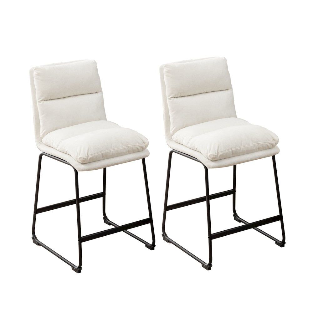 Roundhill Furniture Milos Upholstered 26-Inch Counter Height Stools ... within Understanding the Versatility of 26-inch Counter Height Seating