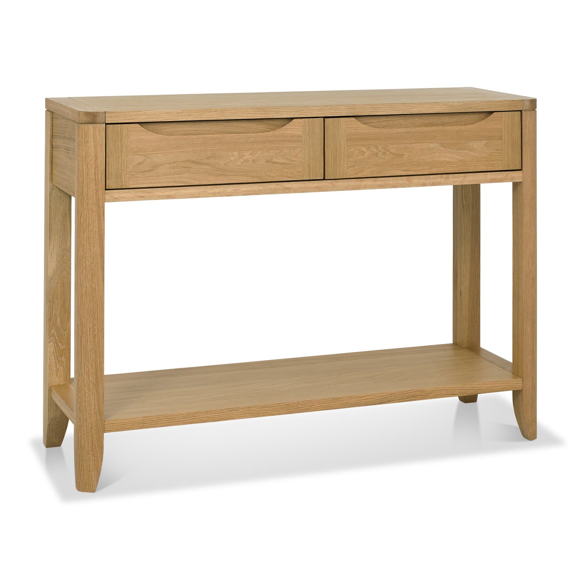 Rushbury Console Table - Oak - Home Origins regarding Beyond the Entryway How to Use Your Noa Oak Laminate Console Table Anywhere