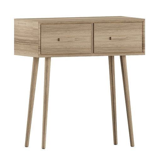 Safavieh Dean 2 Drawer Console Table 3D Model | Cgtrader inside Dean 2 Drawer Console, Cof5701C