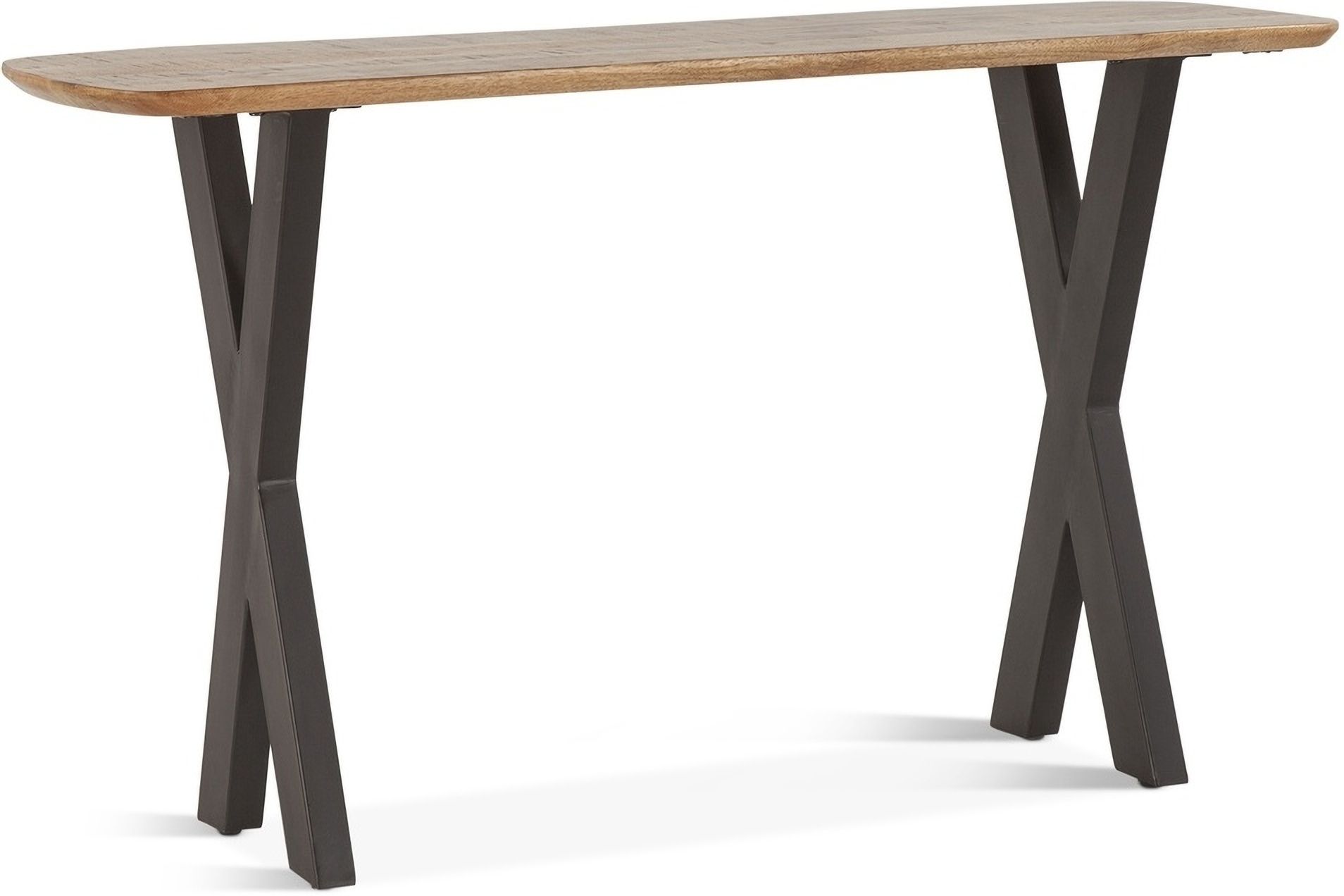 Santa Margherita 52 Inch Console Table In Natural By Home Trends And ... in Unveiling the Santa Margherita 52 Console Table Natural Charm