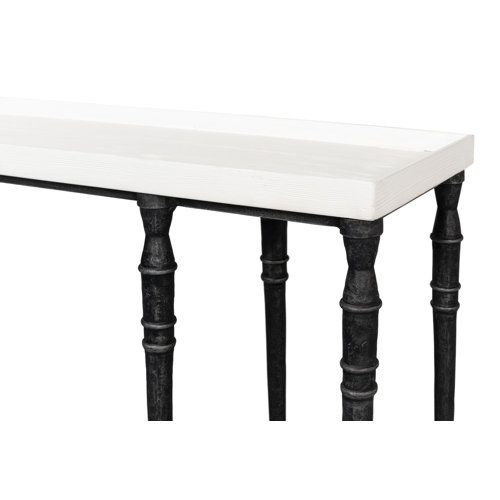 Sarreid Ltd Nathaniel Console Table | Wayfair inside Nathaniel Console Table A Look at Craftsmanship and Design