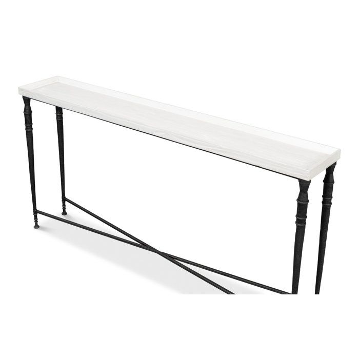 Sarreid Ltd Nathaniel Console Table | Wayfair pertaining to Nathaniel Console Table