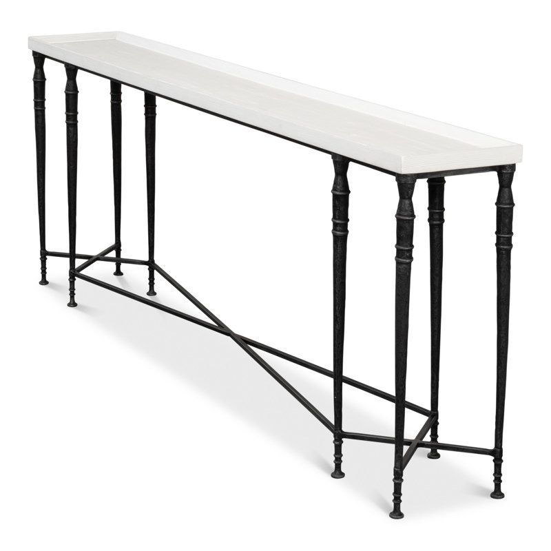 Sarreid Ltd Nathaniel Console Table | Wayfair throughout Nathaniel Console Table