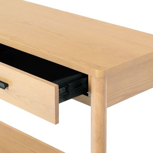 Sfv2184A - Safavieh within Safavieh Couture Jaylessa 2 Drawer Console Table, Natural