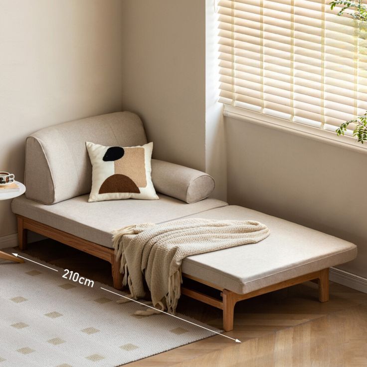 Sitting-Bed Foldable Sofa Oak Solid Wood En 2025 | Lit Pliable, Petit ... throughout The Artisan Craftsmanship Behind Oak Solid Wood Foldable Sofa Manufacturing