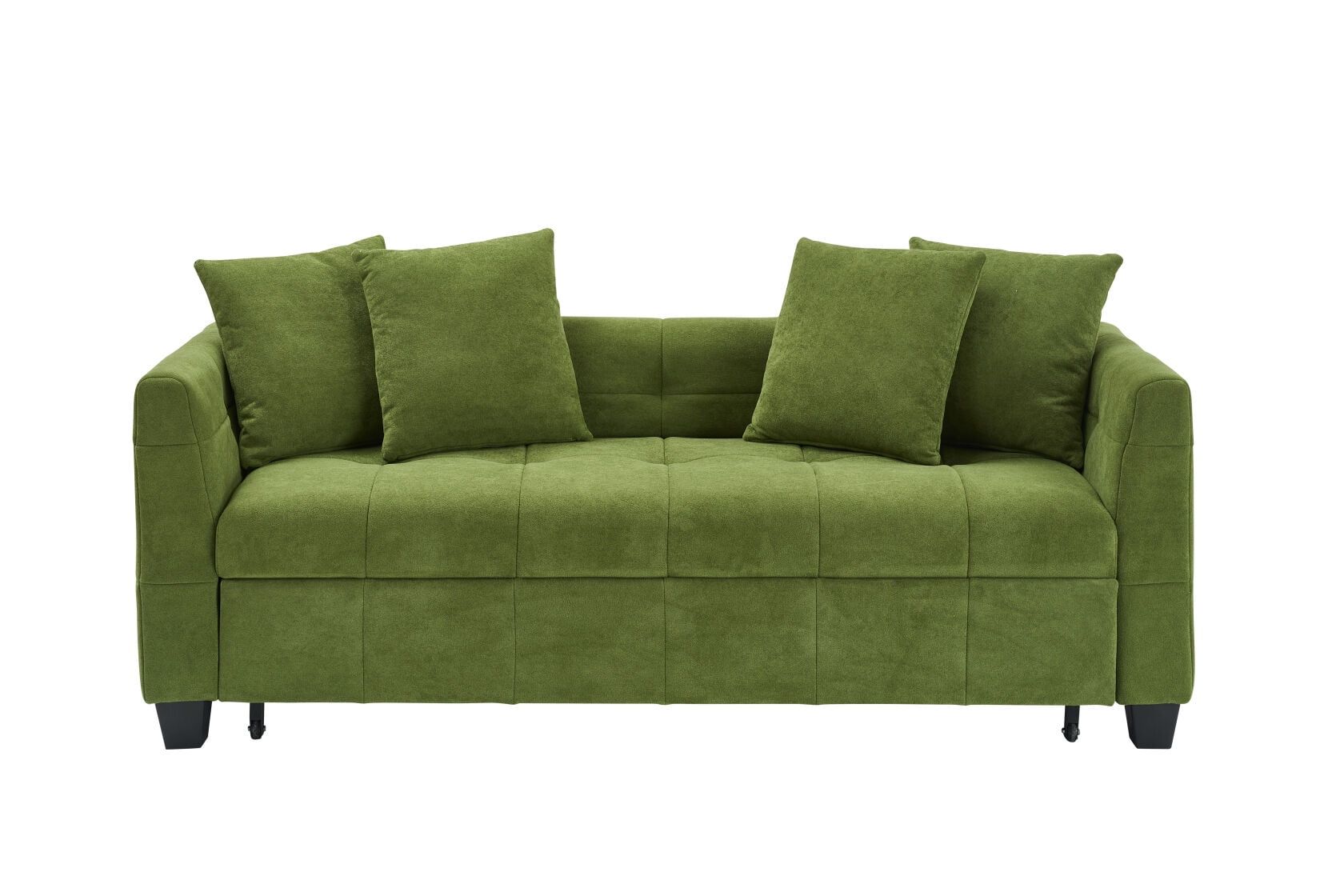 Sleeper Sofa Bed, 3 In 1 Pull-Out Convertible Sofa Bed, Convertible Studio Sofa With Adjustable ... pertaining to Dickinson Convertible Studio Sofa With Pull-Out Bed, Navy