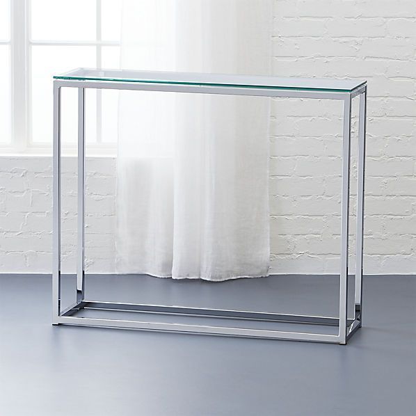 Smart Glass Top Console Table | Modern Entryway Furniture pertaining to Styling Secrets How to Make Your Cora Glass Top Console Table Shine