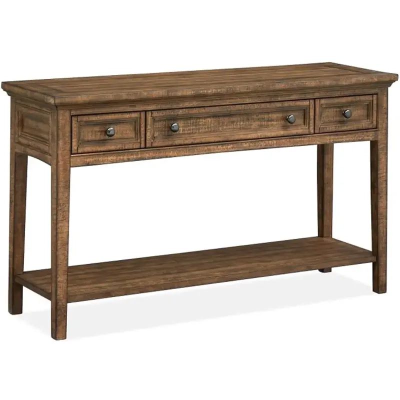 T4398-73 Magnussen Home Furniture Rectangular Sofa Table with regard to Magnussen T4398 Bay Creek Rectangular Sofa Table