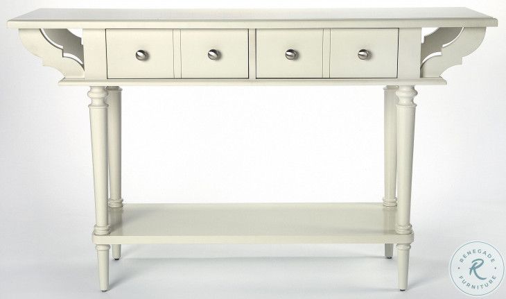 Talia White Console Table From Butler | Coleman Furniture intended for Talia White Console Table
