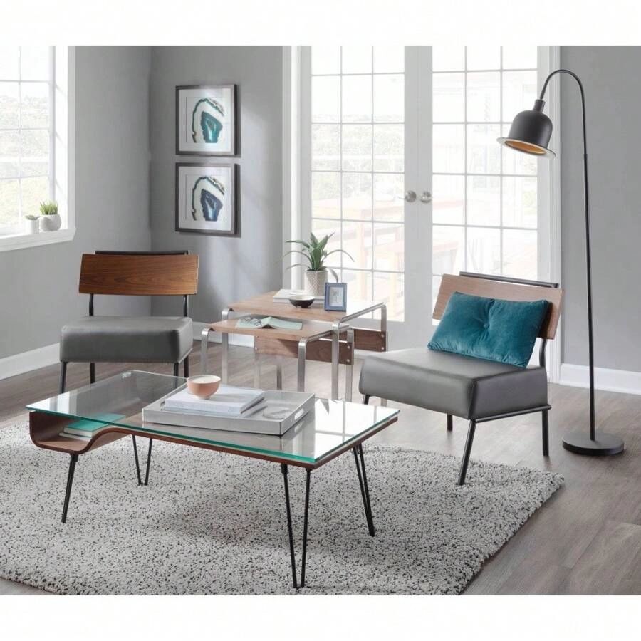 Tea Side Mid-Century Modern Nesting Tables In Stainless Steel And ... for Mastering the Art of Space-Saving with Lumisource Tea Side Nesting Tables
