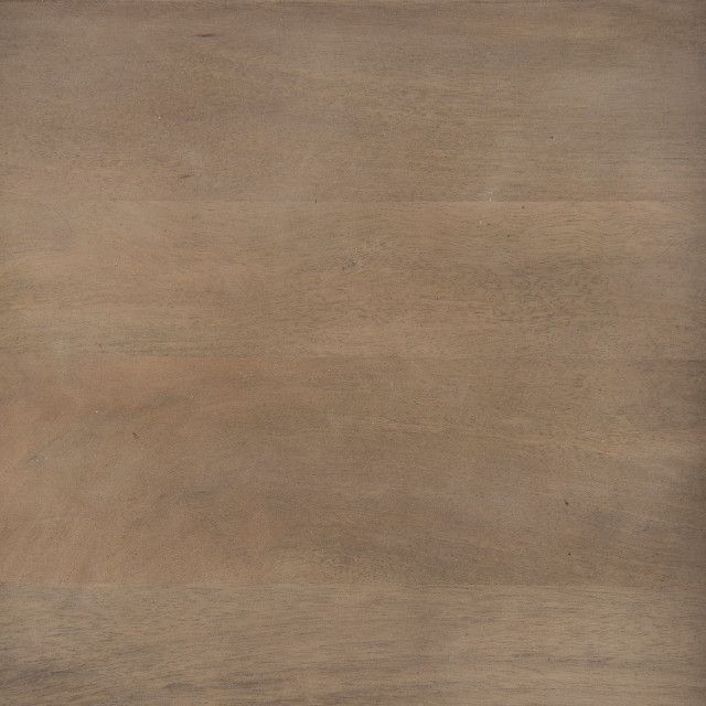 Trey Iii Medium Brown Solid Wood W/Black Iron Frame 3-Tiered Square ... intended for Clapp Iv Medium Brown Solid Wood W/Black Iron Frame Nesting Tables