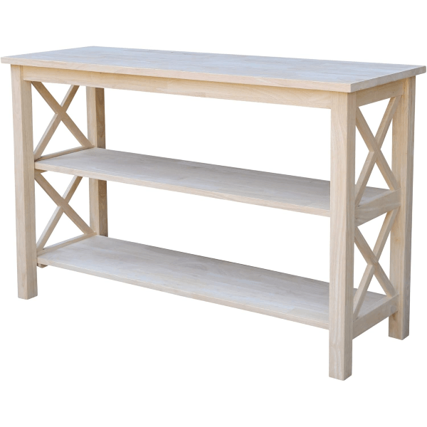 Unfinished Hampton Console/Sofa Table Ot-70S - More Than A Furniture Store for Vista Console Sofa Table Unfinished