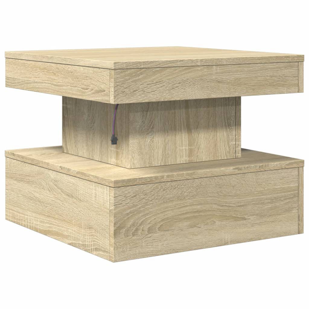 Vidaxl Coffee Table Engineered Wood 19.7X19.7X15.7 In | Wayfair for Vidaxl Console Table Black 19.7"X15.7"X15.7" Tempered Glass