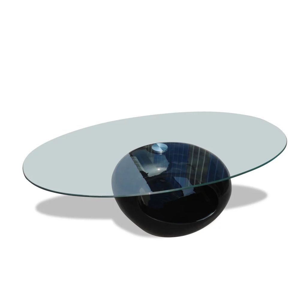 Vidaxl Coffee Table Living Room End Table Side Sofa Table With Oval ... throughout Vidaxl Coffee Table 4 Pcs Round End Sofa Table Living Room Furniture Black