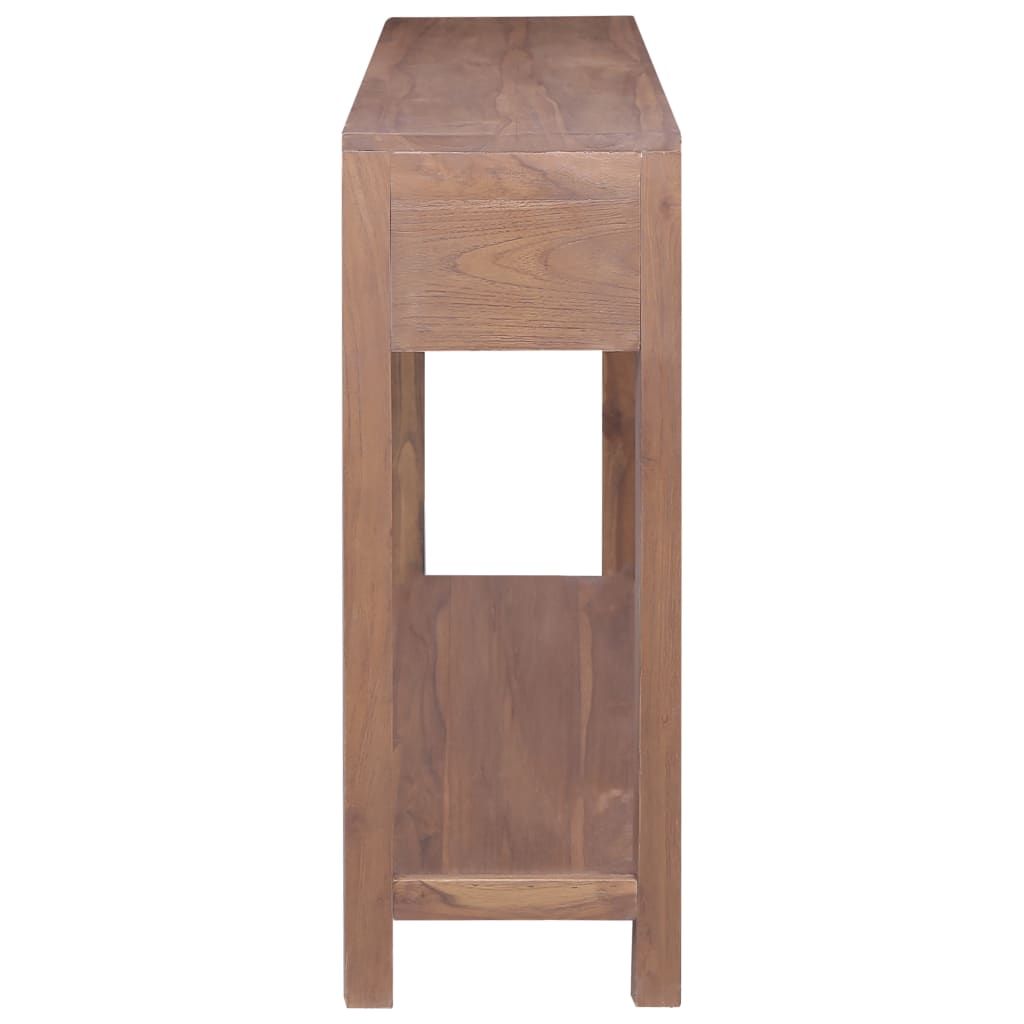 Vidaxl Console Table 57.1&amp;quot;X11.8&amp;quot;X31.5&amp;quot; Solid Teak Wood | Vidaxl.com with Creating Visual Balance with Console Tables in Entryways and Hallways