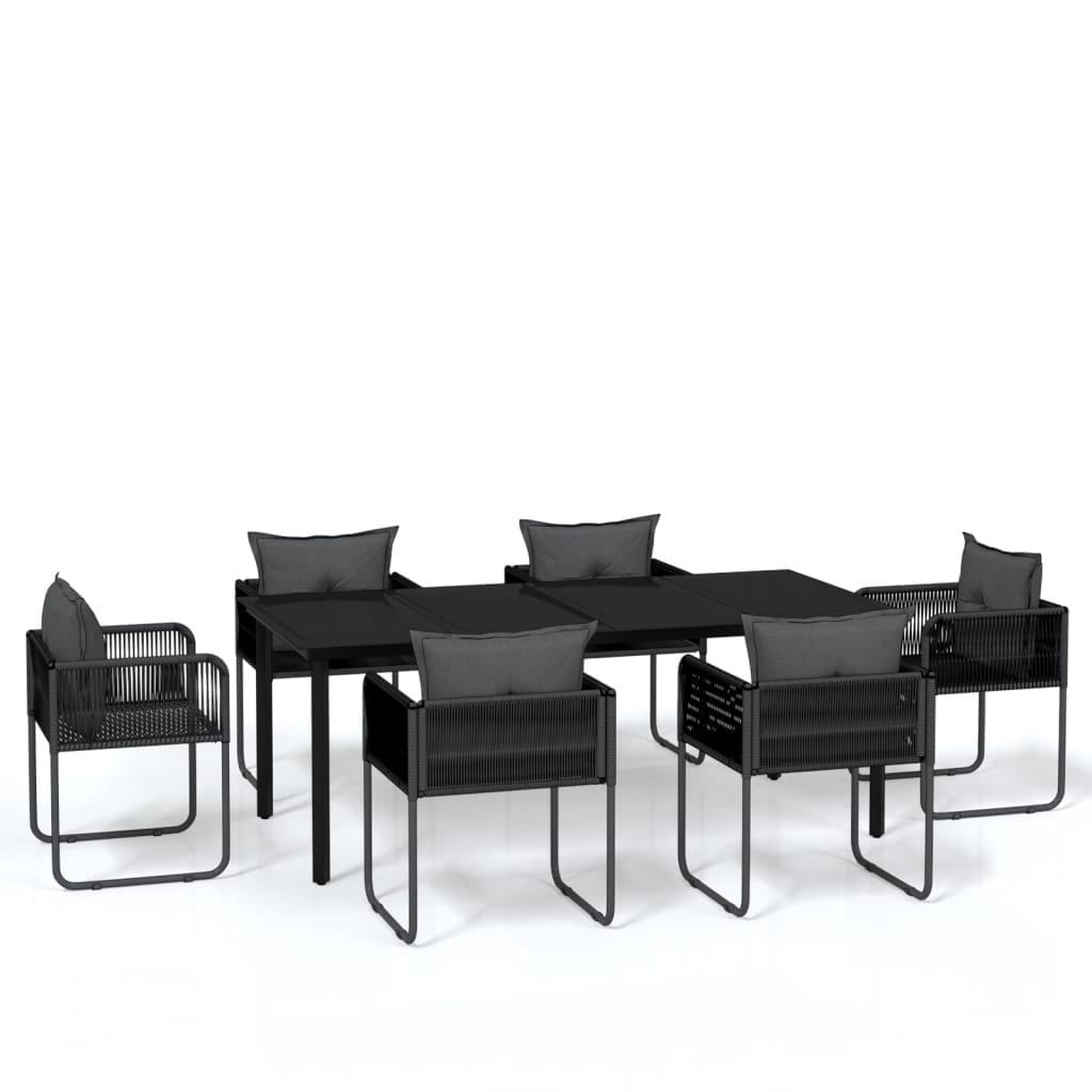Vidaxl Patio Dining Set Outdoor Dining Set Garden Table And Chair Set ... inside Elevate Your Al Fresco Dining with the vidaXL Black 5-Piece Set