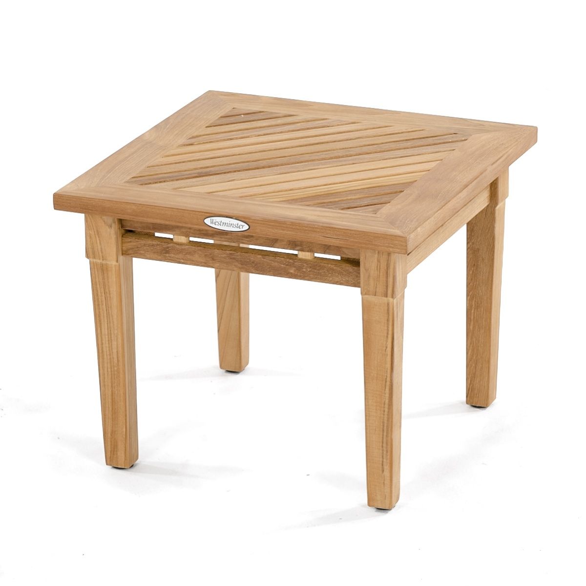 Westminster Teak Outdoor End Table - Westminster Teak Outdoor Furniture intended for Design Tips for Incorporating Teak Wood into Coastal Interiors