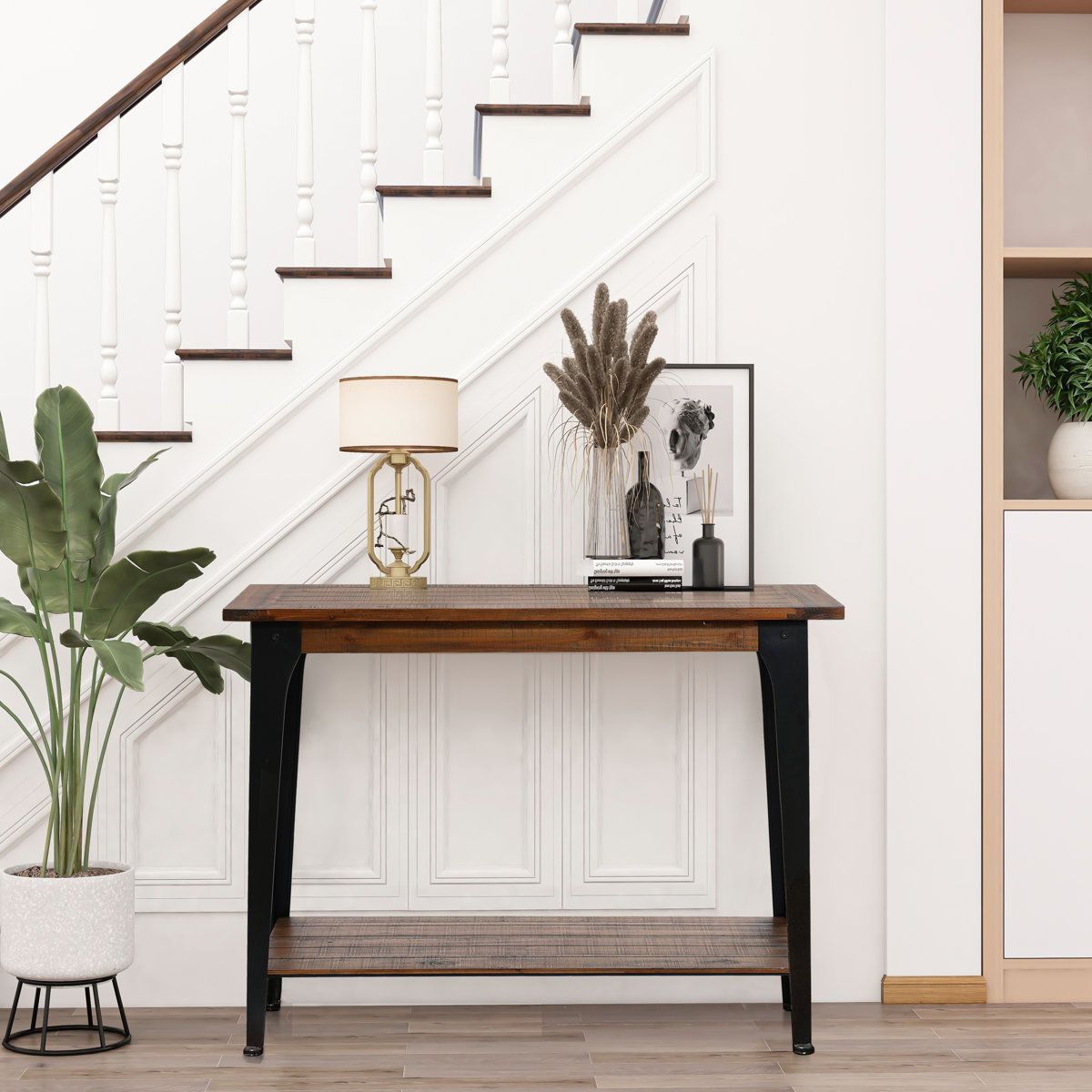 Williston Forge Solano 40" Console Table & Reviews | Wayfair inside Solano Console - Server Table