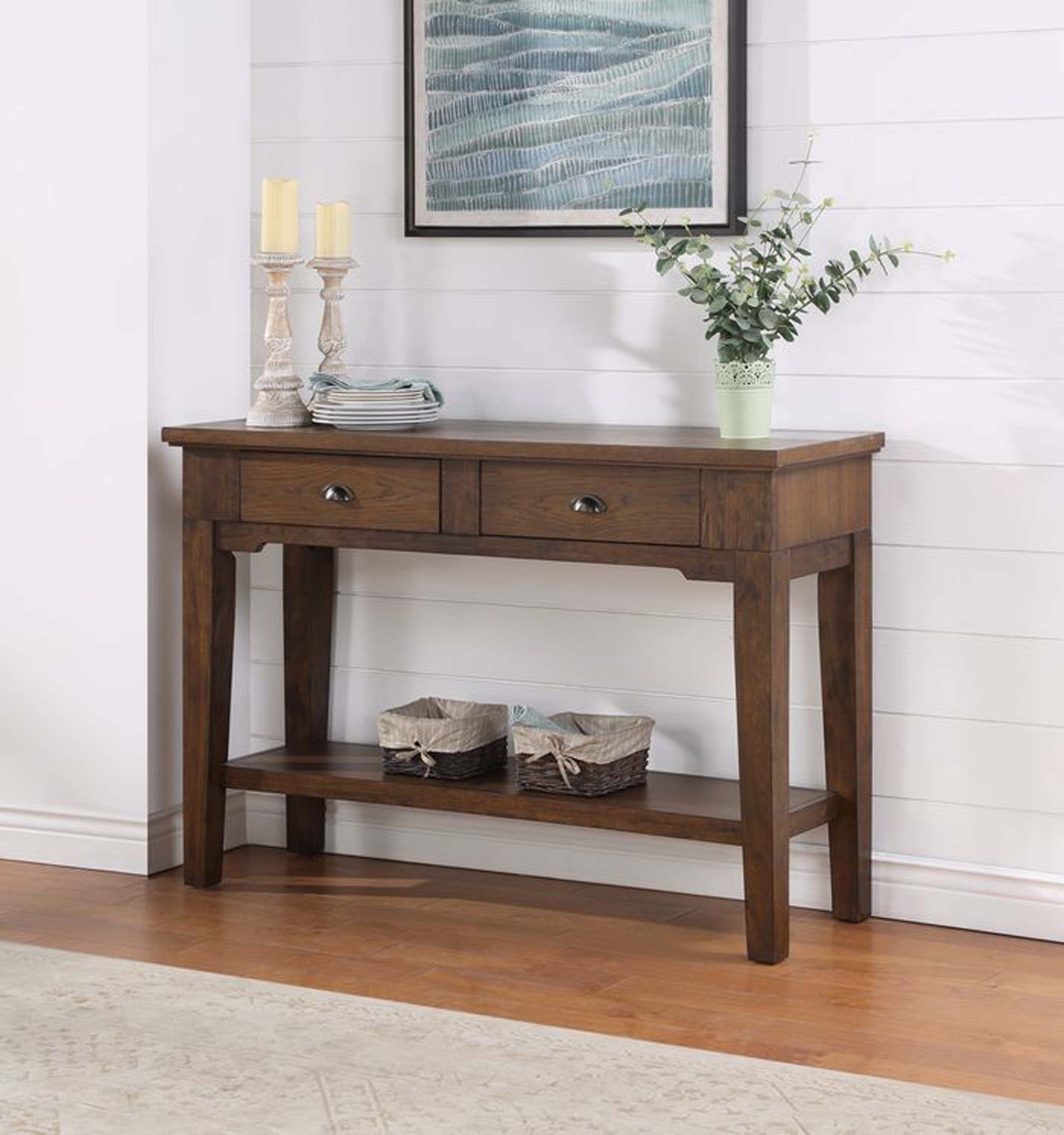 Winston Porter Ora - Serving Table - Brown | Wayfair throughout Ora Serving Table