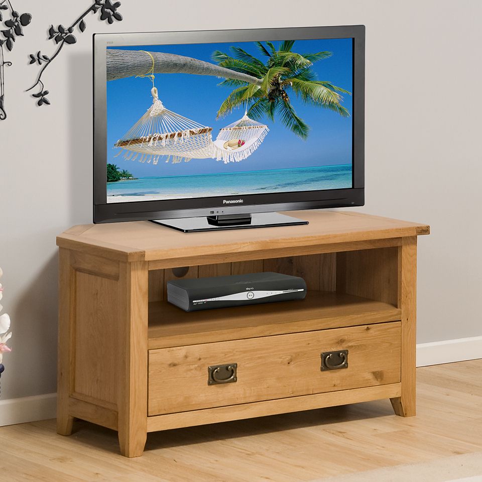 15 The Best Oak Corner Tv Stands within Designing Your Home Around Corner Furniture Solutions