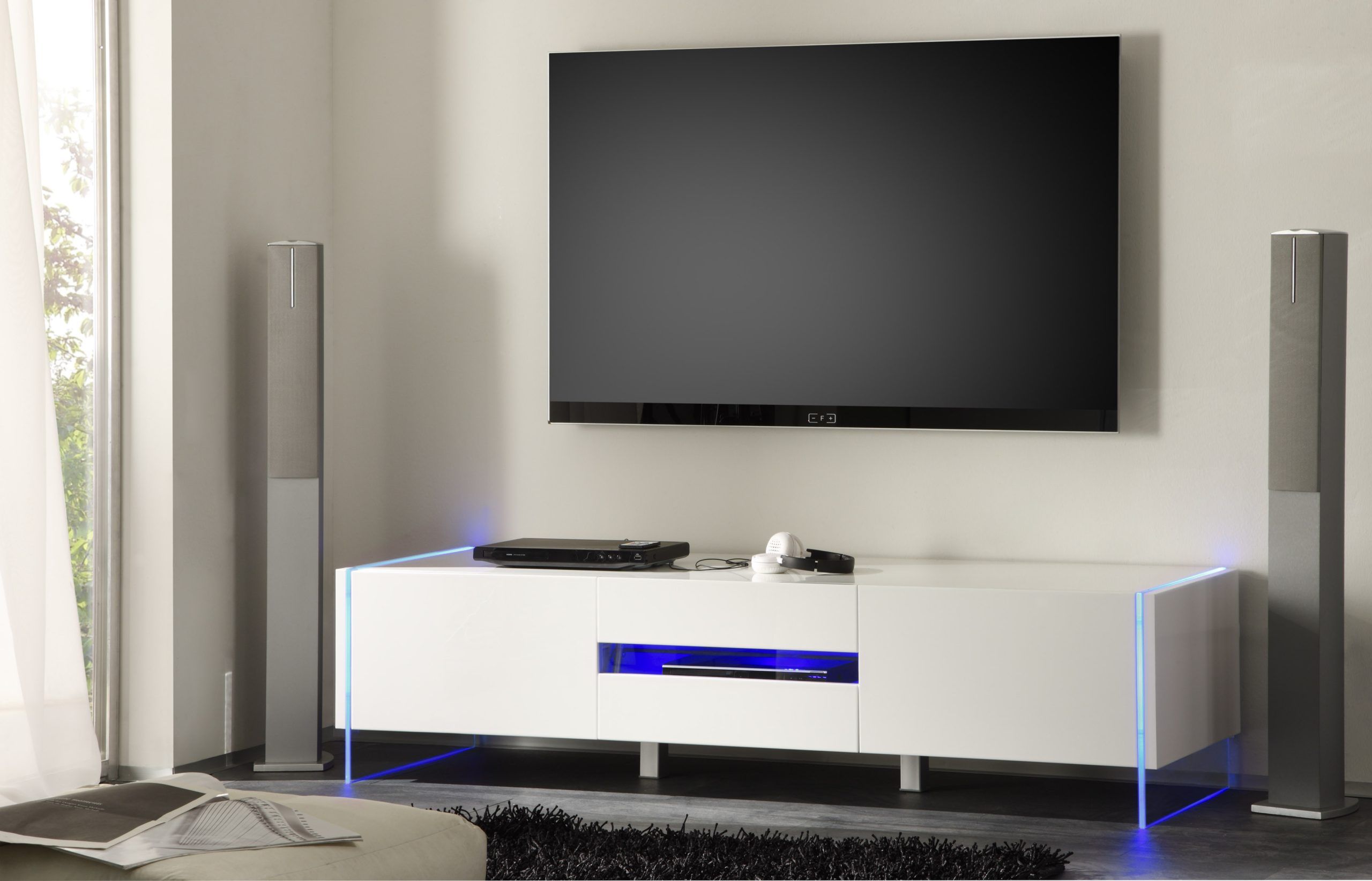 20 Inspirations White Lacquer Tv Stands: A Guide To Style And Functionality inside Beyond Aesthetics The Functional Benefits of Contemporary Media Furniture