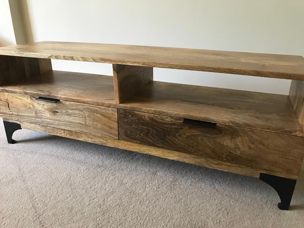 20 The Best Choosing The Perfect Mango Wood Tv Stand For Your Living Room with regard to Harrow Solid Mango Wood Tv Media Stand, Natural For Tvs Up To 65 Inches