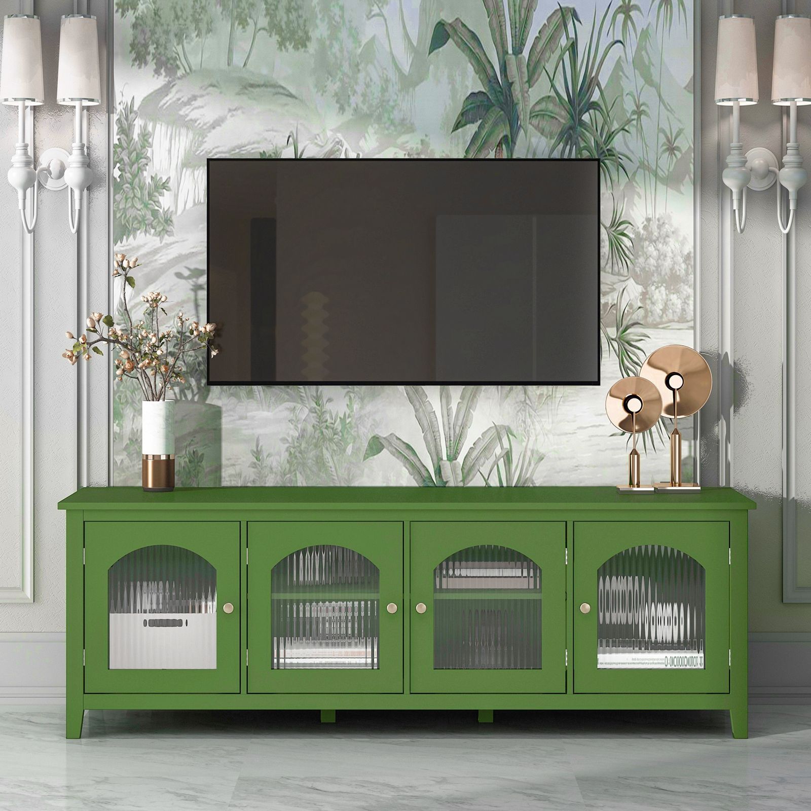 71-Inch Stylish Tv Cabinet, Entertainment Center,Tv Stand,Tv Console ... with regard to The evolution of TV console design from traditional to contemporary styles