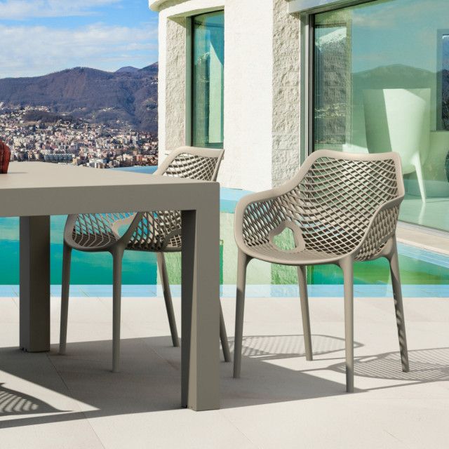 Air Xl 5-Piece Extension Dining Set - Transitional - Outdoor Dining ... with Air Xl 5-Piece Extension Dining Set, White