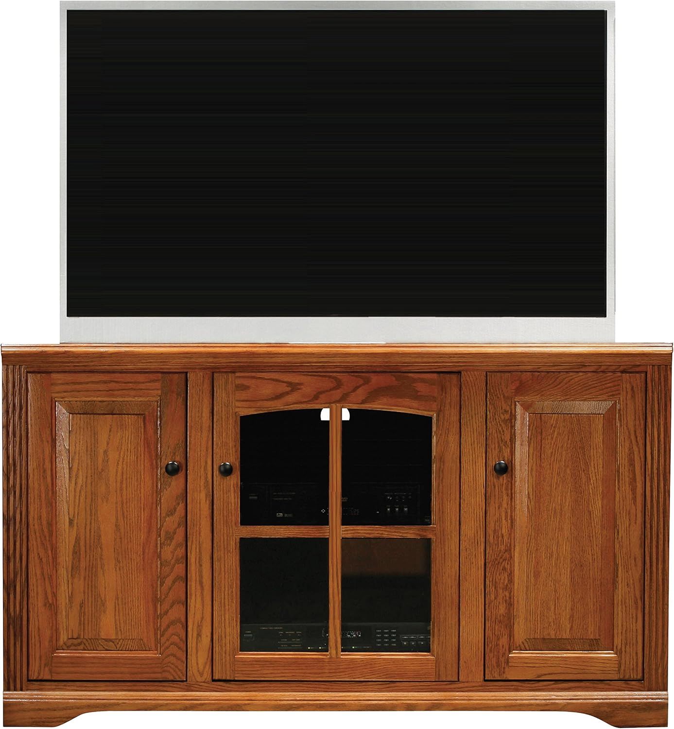 Amazon.com: Eagle Oak Ridge Thin Corner Entertainment Console, 55" Tall ... regarding The Evolution of Thin-Screen Technology in Home Entertainment Furniture