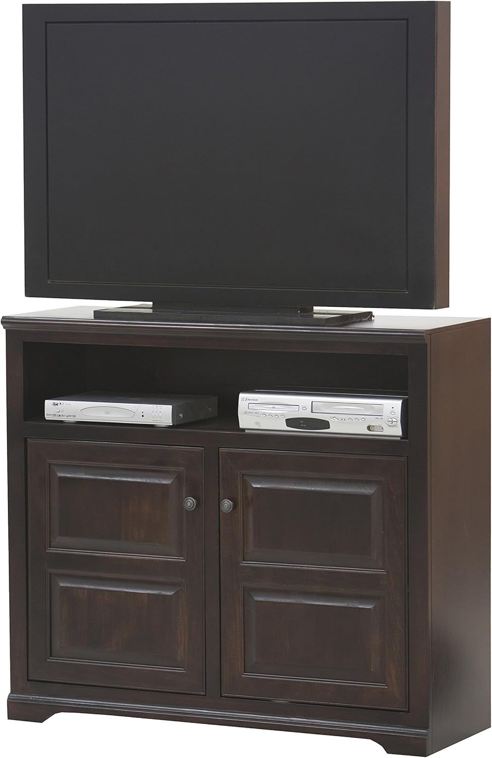 Amazon.com: Eagle Tall Savannah Raised Panel Door Tv Console, 45" Wide ... in Maximizing Space with Eagle Furniture's 40" Wide-Screen Corner Media Unit